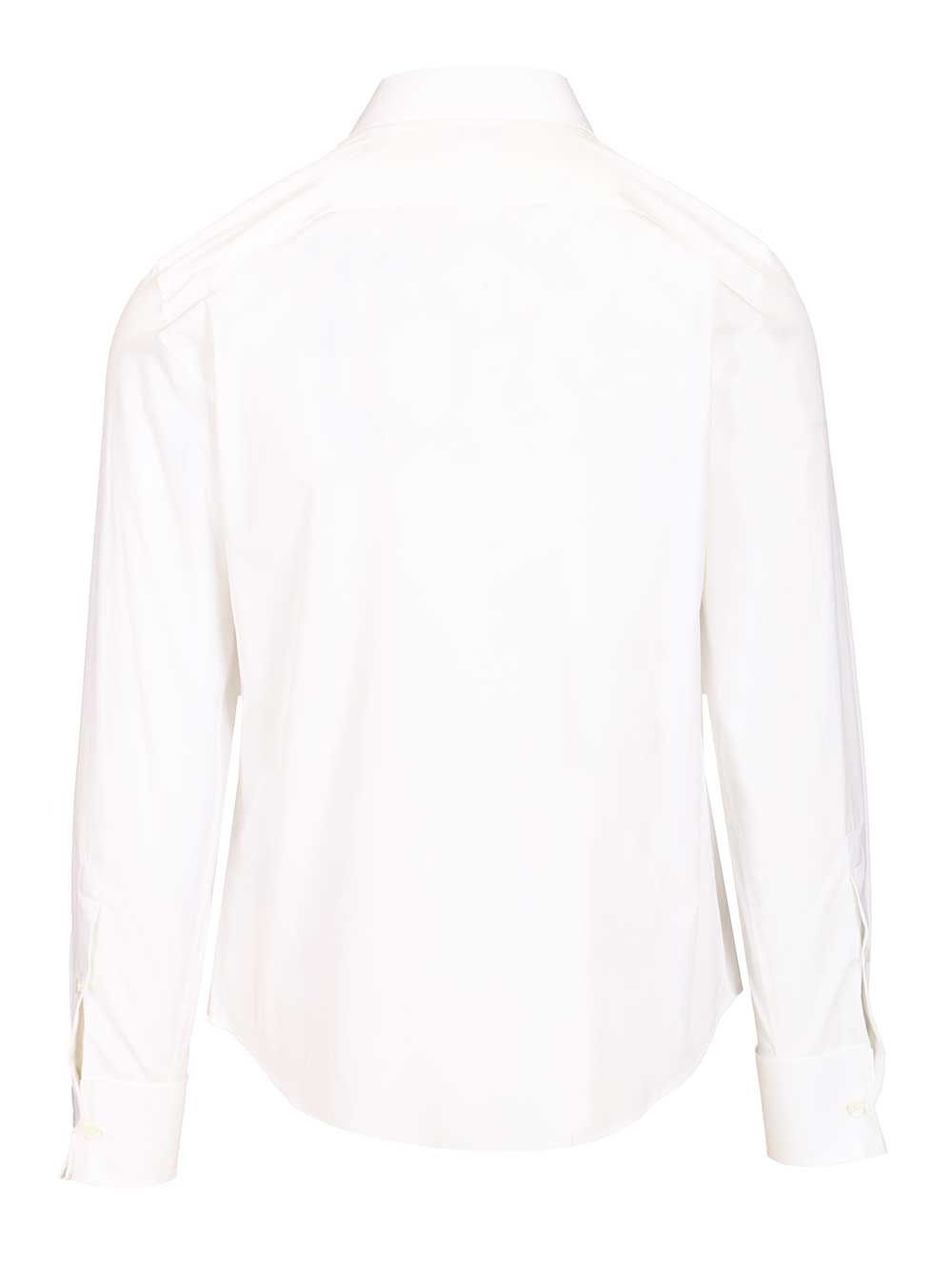 Burberry Slim-Fit Cotton Tuxedo Shirt Shirts - White | 7e4689a2c1f2f58fecb2190371a88b1343ed0818