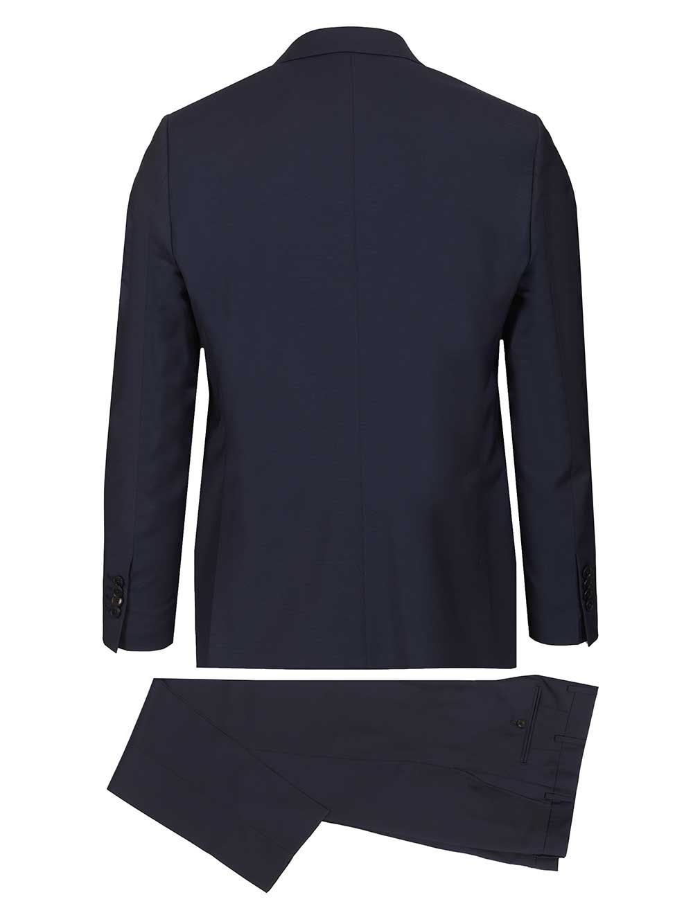 Al Duca D'Aosta Single-Breasted Suit Dresses - Blue | ed0e7768c3da08e429aaec8b45df4eee8f679503