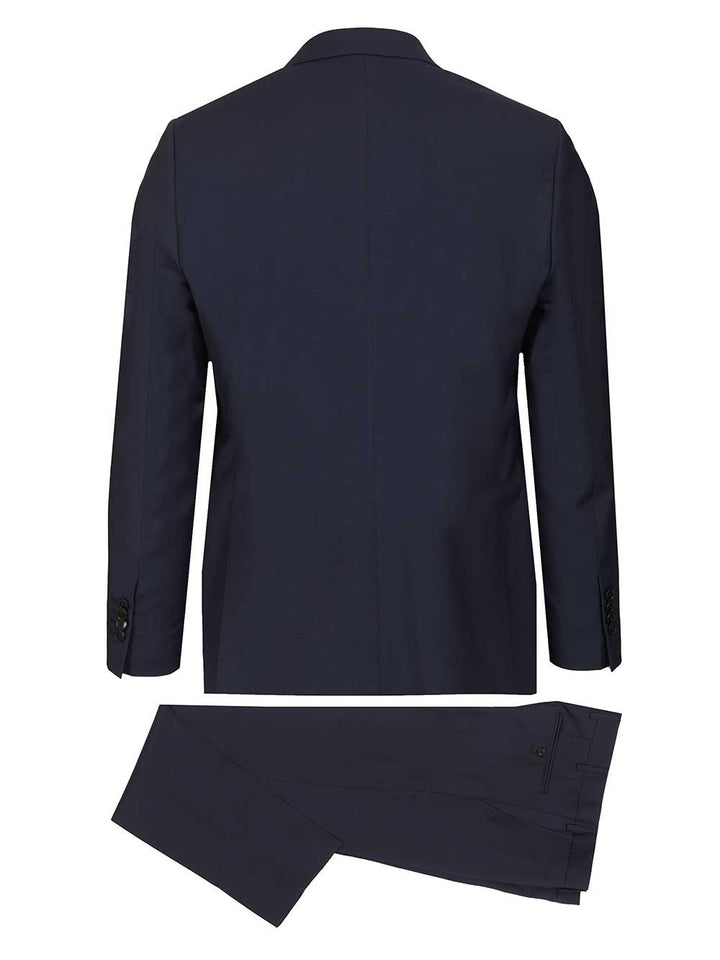 Al Duca D'Aosta Single-Breasted Suit Dresses - Blue | ed0e7768c3da08e429aaec8b45df4eee8f679503