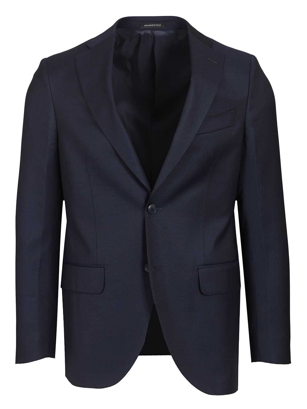 Al Duca D'Aosta Wool Blazer Jackets - Blue | 941849c4efa95b7baabe6df705d34fe6aedc0140