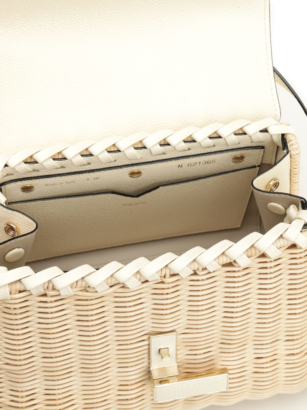 Valextra Iside Vimini Handbags - Beige | 033bebf5eb8bf6c415204e9a1f16284785fa9720