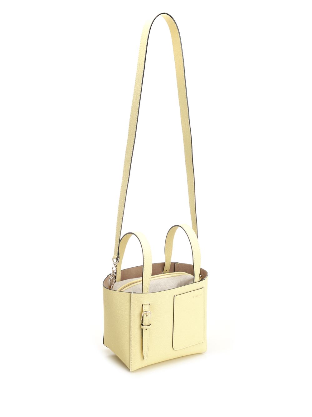 Valextra Micro Bucket Shoulder Bag Handbags - Yellow | 7c963e1c31e6dc06bff4dcc83caa48445d400b1e