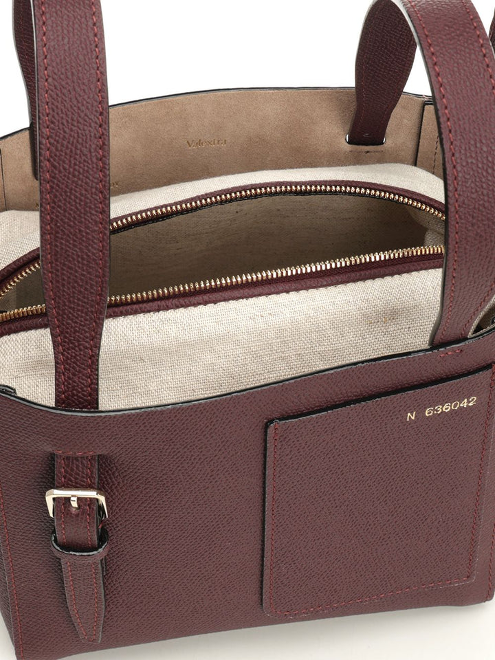 Valextra Micro Bucket Shoulder Bag Handbags - Bordeaux | 7c90542c03ca82df8fce433b0e333363ed756a9e