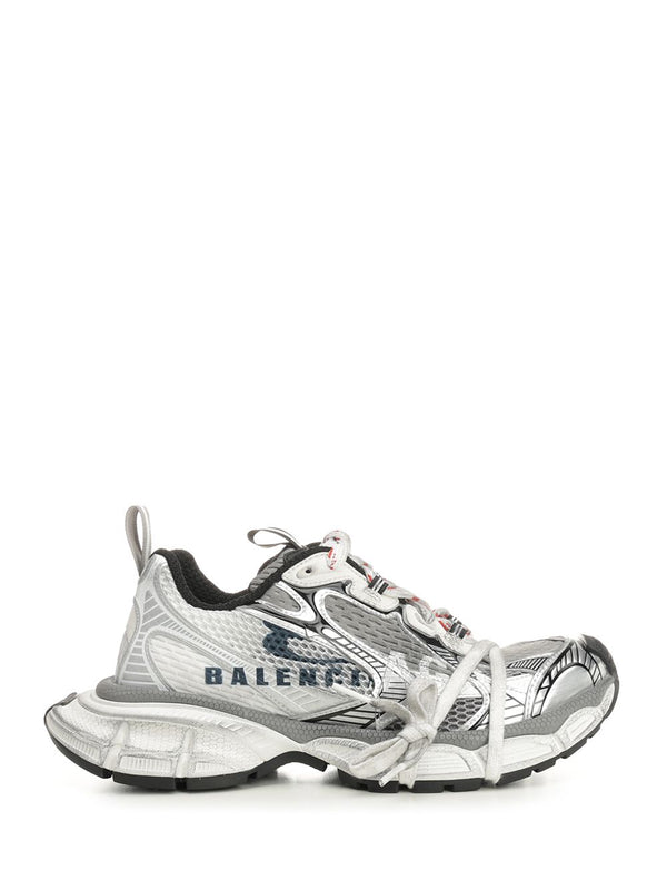 3xl Split Log Sneakers White