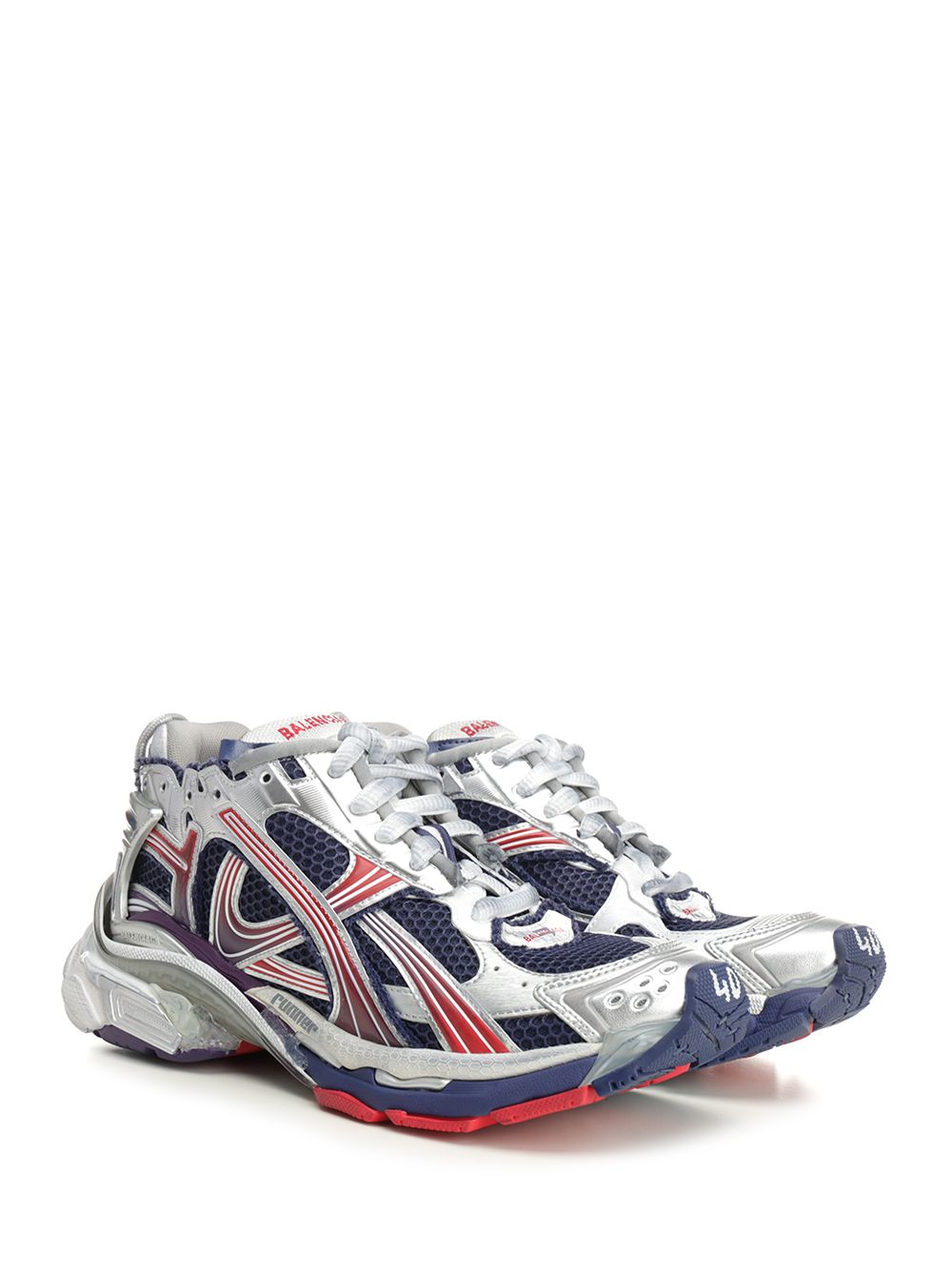 Balenciaga Runner Sneaker Sneakers - Blue | ed1054463fbb15e4bd0cf337ca42bea523db43a8