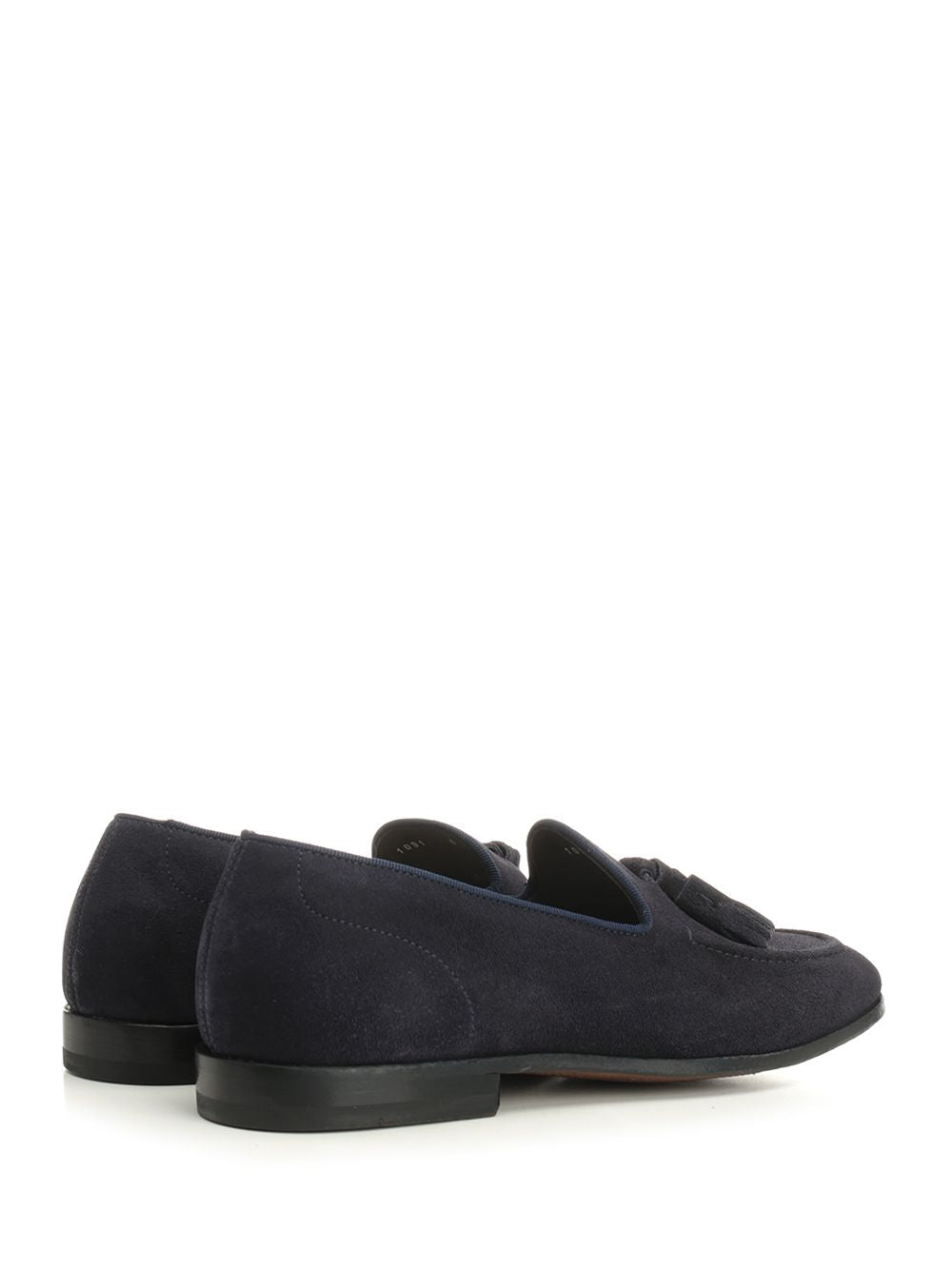 Al Duca D'Aosta 1902 Suede Moccasin Loafers - Blue | 9e9a87bfa3ef2b3501b8265efae0661a450f53ca