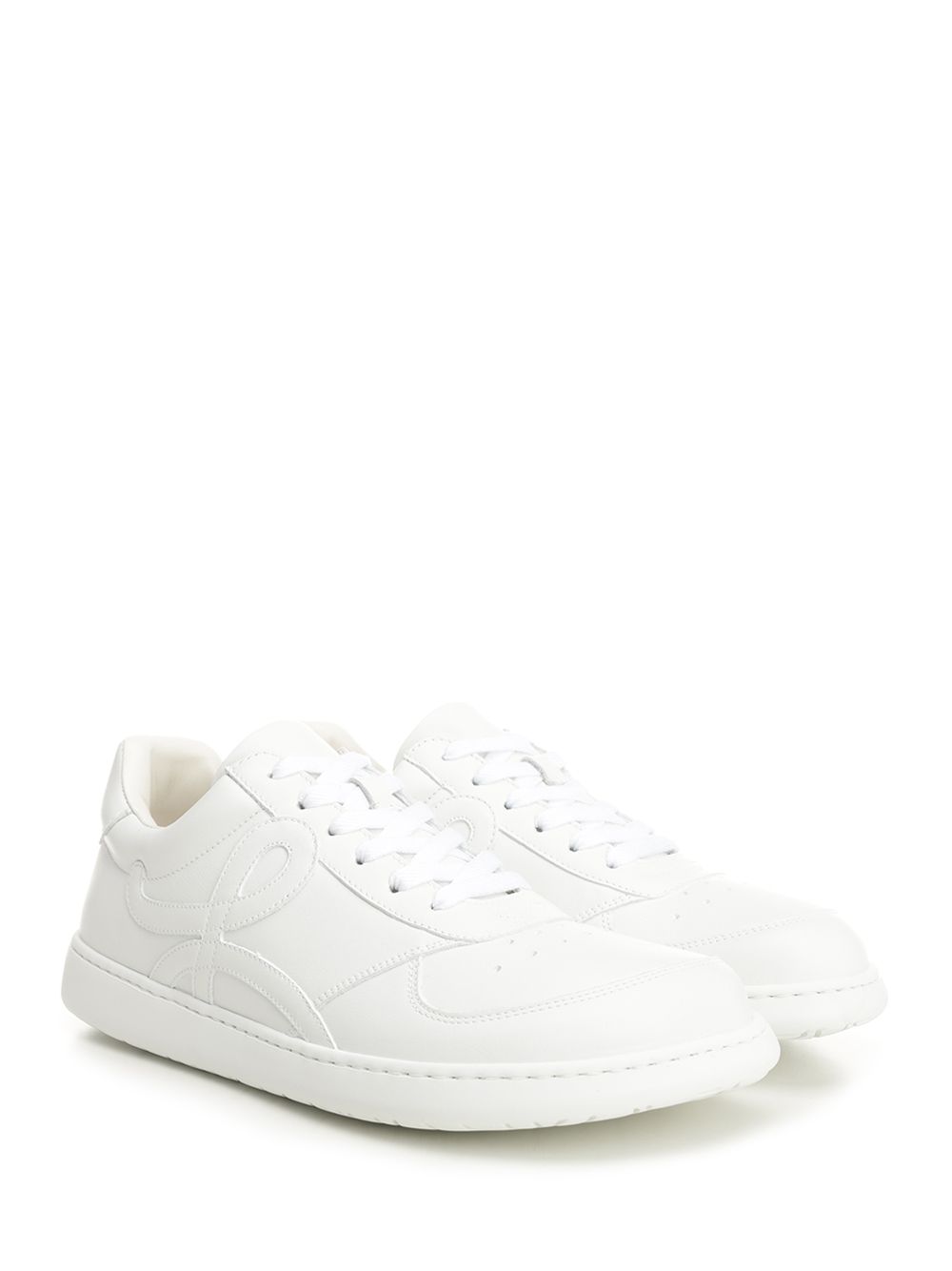 Loewe Jambo Sneaker In Soft Grained Calfskin Sneakers - White | 86b186fe372b393e408ccdd57c1cdf9f74019b0c
