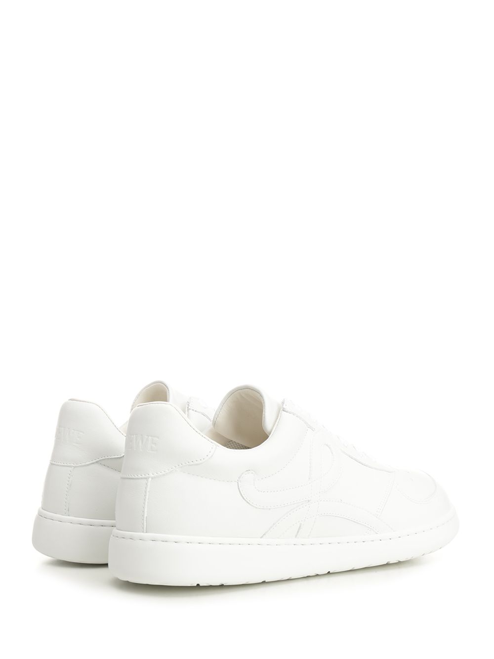 Loewe Jambo Sneaker In Soft Grained Calfskin Sneakers - White | 0dca7df947364ced322aa15e153e7b5f26aff3c5