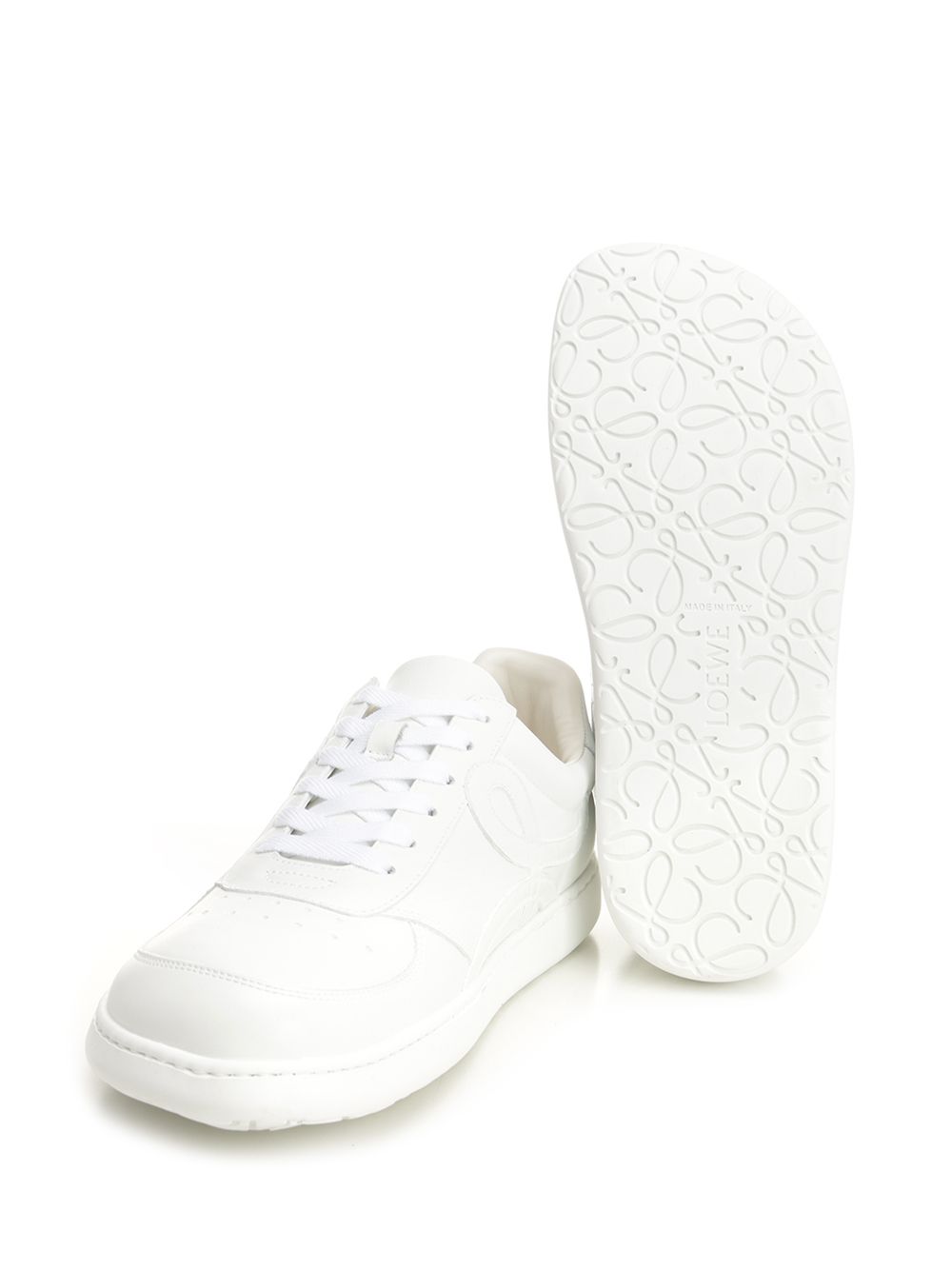 Loewe Jambo Sneaker In Soft Grained Calfskin Sneakers - White | ea5f3438915c55d3121b225b73a1b4812930f7f3