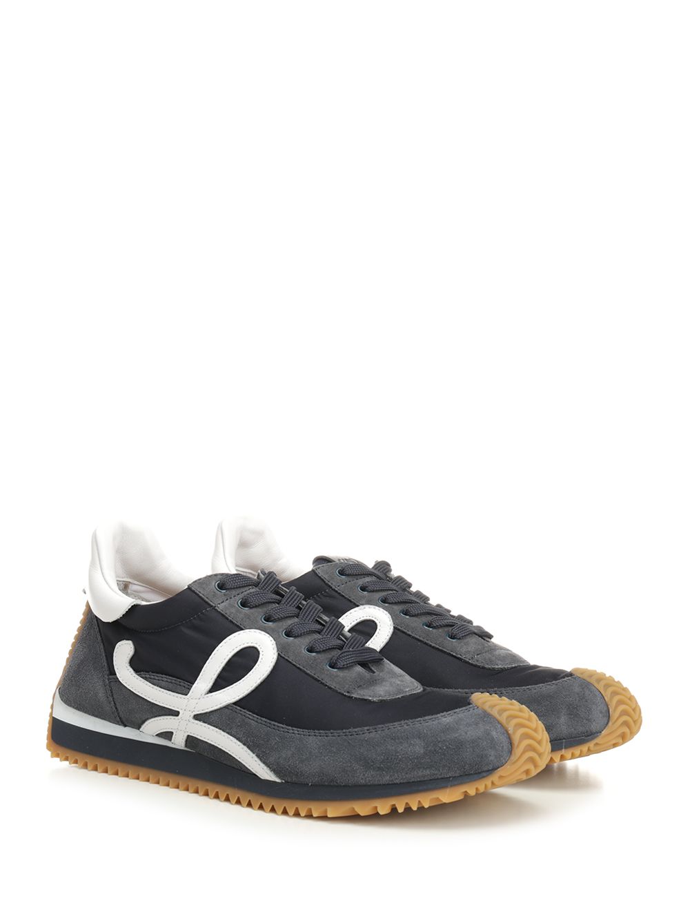 Loewe Flow Runner 2.0 Sneaker In Nylon And Suede Sneakers - Blue | a027e99c05a6652c7d0af10918c7894196ba1085