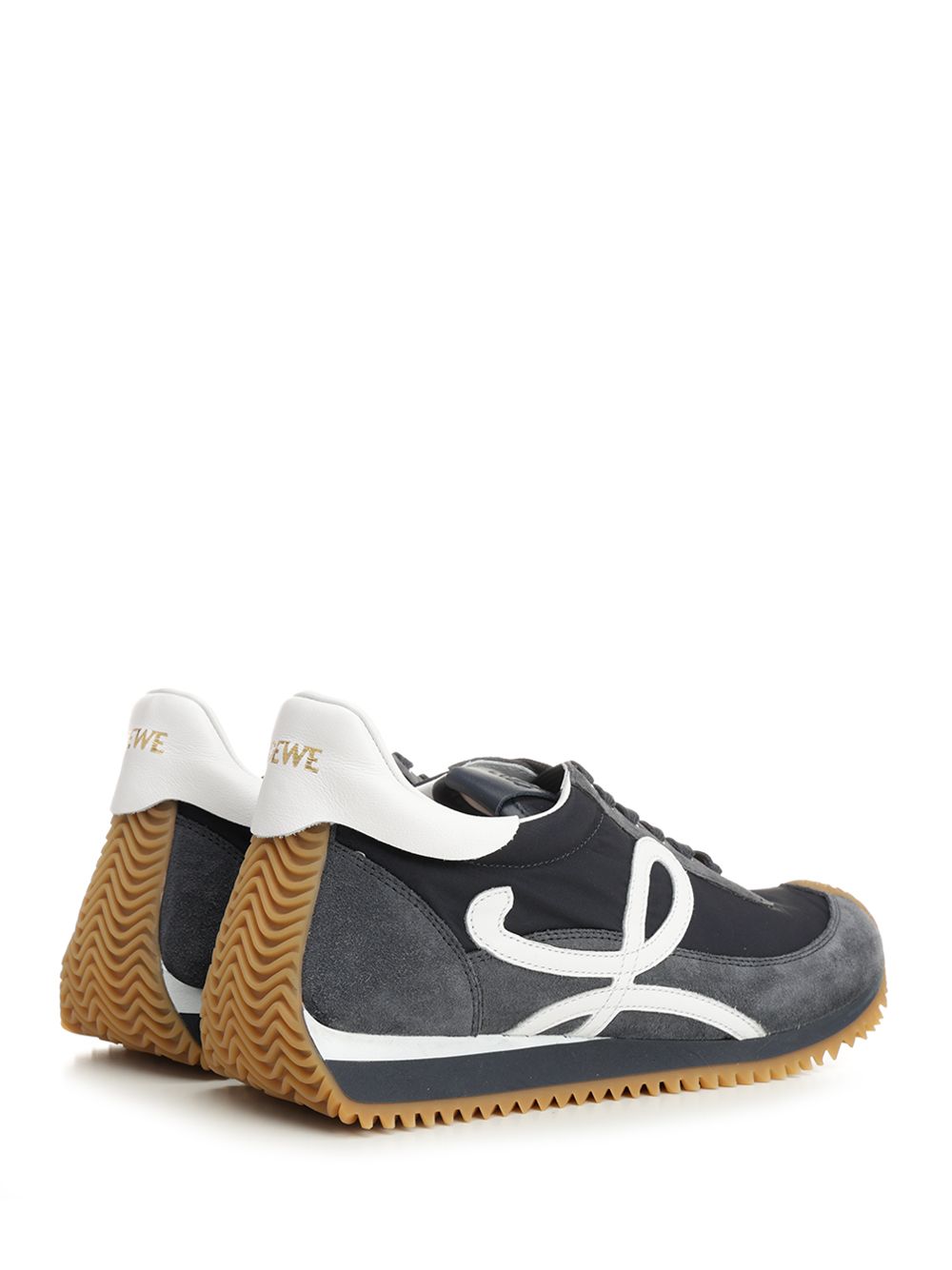 Loewe Flow Runner 2.0 Sneaker In Nylon And Suede Sneakers - Blue | 6e646219181443ce4d6246d4ba3de74e60a008ff
