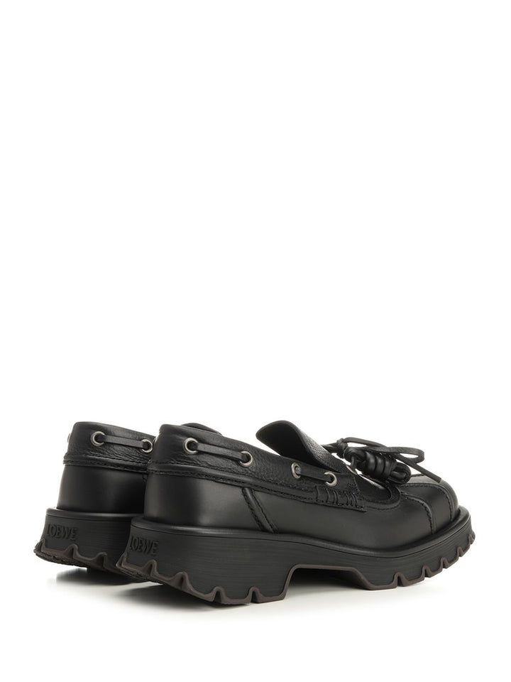 Loewe Derby Bobby In Calfskin Scarpe basse - Black | 76baa07c85f80e4f4a3e2568c502b31b03dc493d