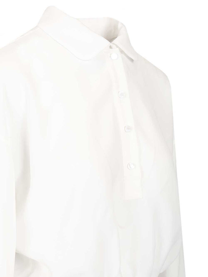 Emporio Armani Long-Sleeved Shirt Shirts - White | 046115089fb313df820d2f153efb4fe496f2d5ae