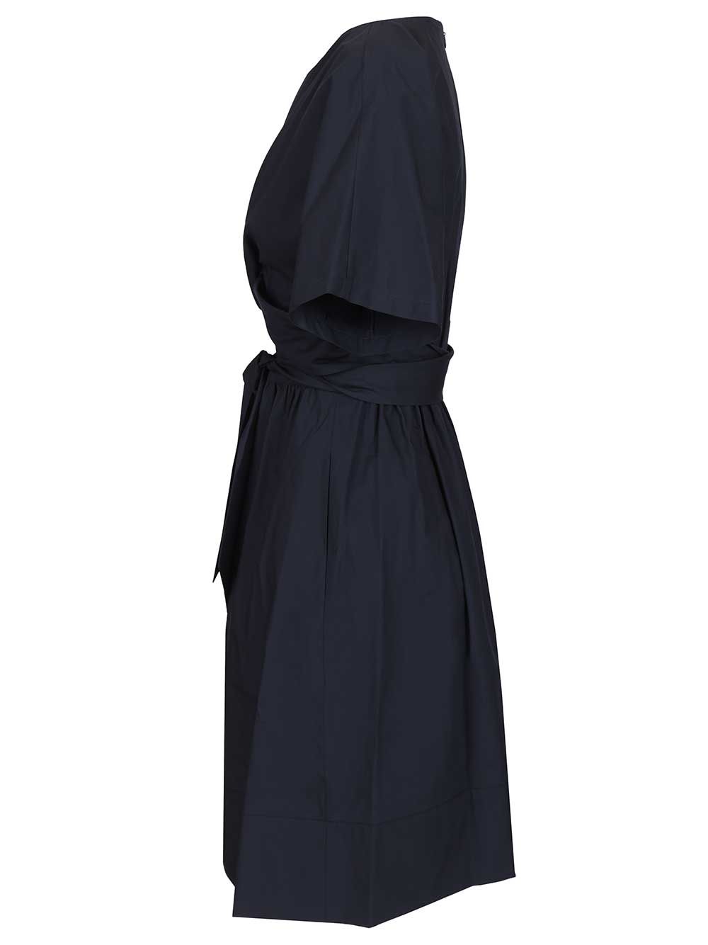 Emporio Armani Cotton Poplin Dress Dresses - Blue | 913cb6152c0383e218d3a8399ac68da604899ab2