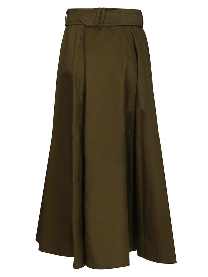 Burberry Midi Trench Skirt Skirts - Green | dbe879dc80de65e5a194a432b7a8fbb80c67a052
