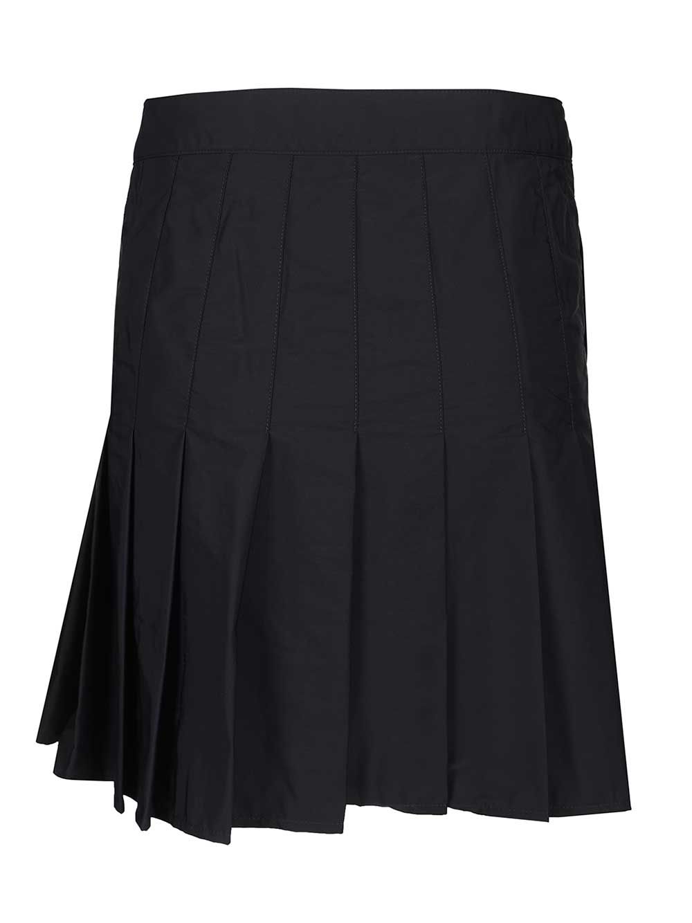 Burberry Pleated Mini Skirt Skirts - Blue | 30eb6d1f9fee26a16381280c55d69305b095b486
