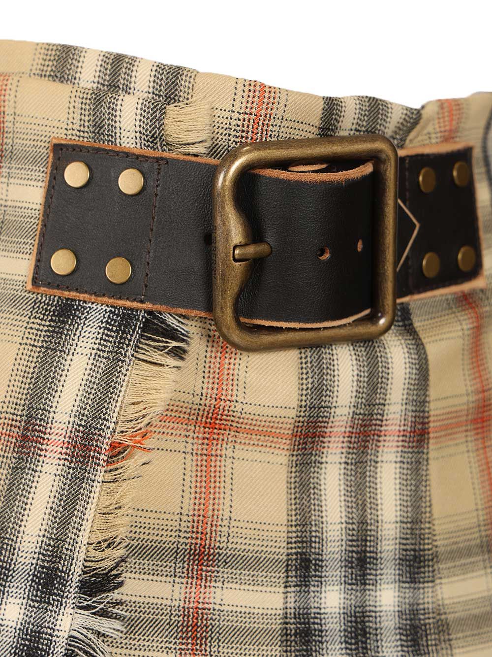 Burberry Mini Kilt In Check Wool Skirts - Brown | 624673ed1ad10cf50aa3923dd9b9af95d00365fe