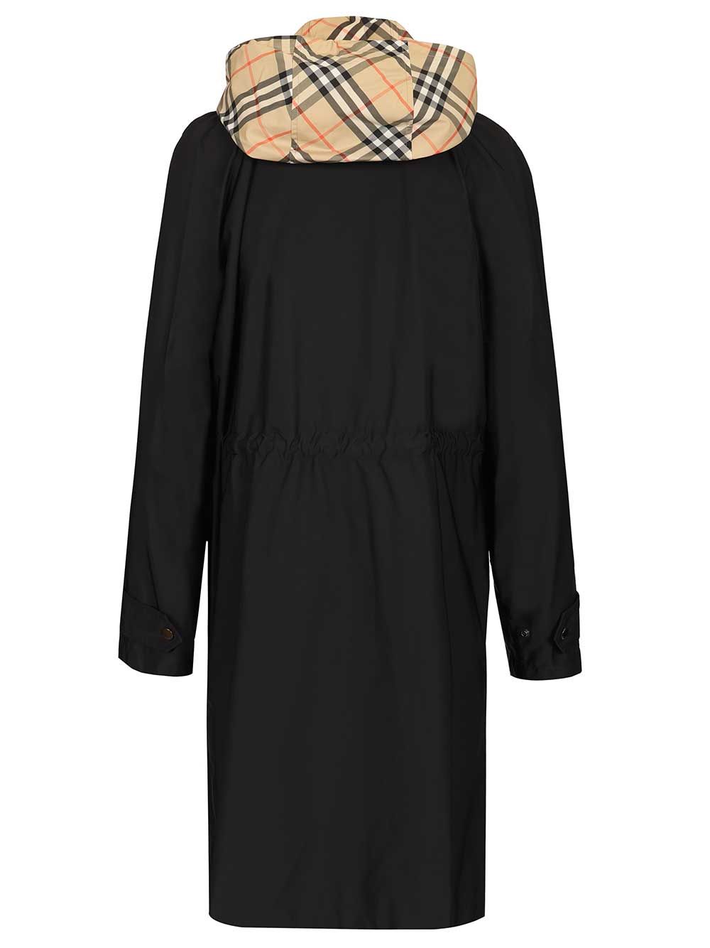 Burberry Newbury Parka Coats - Black | e0090e16aa9ad90746e7b3b6216632696a5e8c33