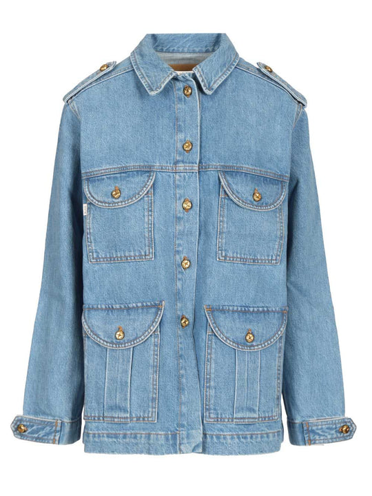 Nariida Maya Saharan Jacket Jackets Light Blue