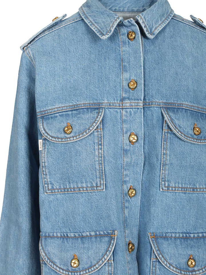 Blazé Milano Nariida Maya Saharan Jacket Jackets - Light blue | 422b65a06d7ed2a8bdbe2026160b469fcc398969