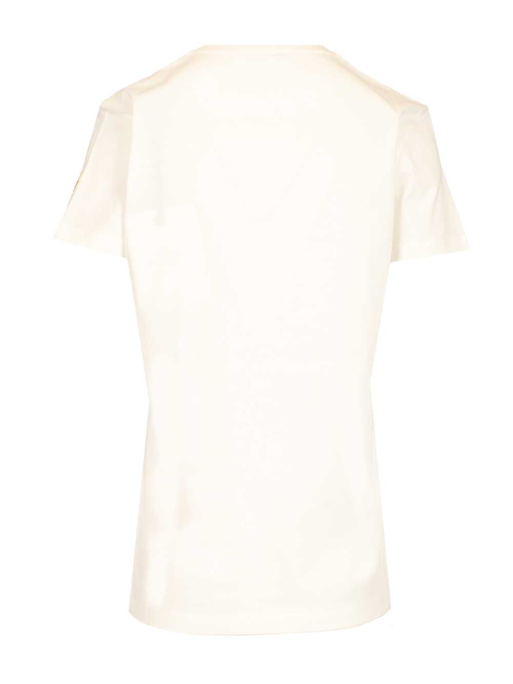 Moncler Cotton T-Shirt - White | 705347e5bf6419bf200f7d82da6c279f6d595554