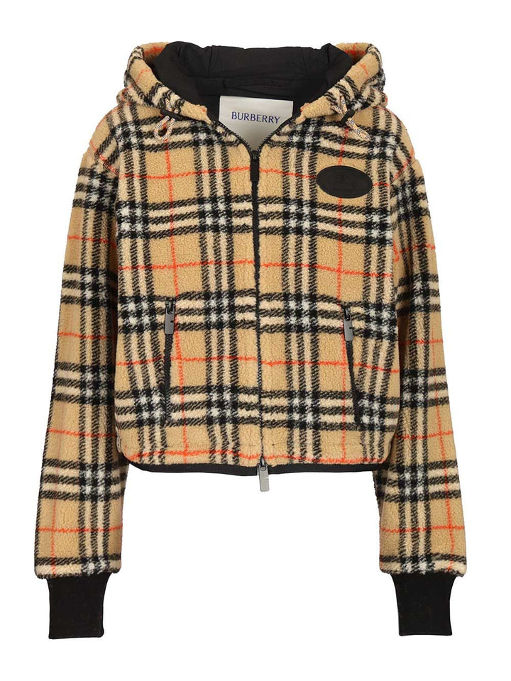 Burberry Hooded Jacket Jackets - Beige | 3524c30414e8067683793e6560a25d3a5984d43a