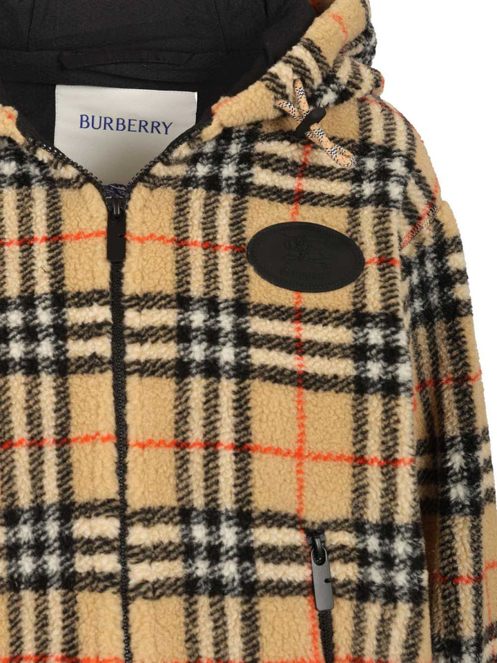 Burberry Hooded Jacket Jackets - Beige | ac3a8cd4e9f56daed8b946186b851b63e3e2fb5c