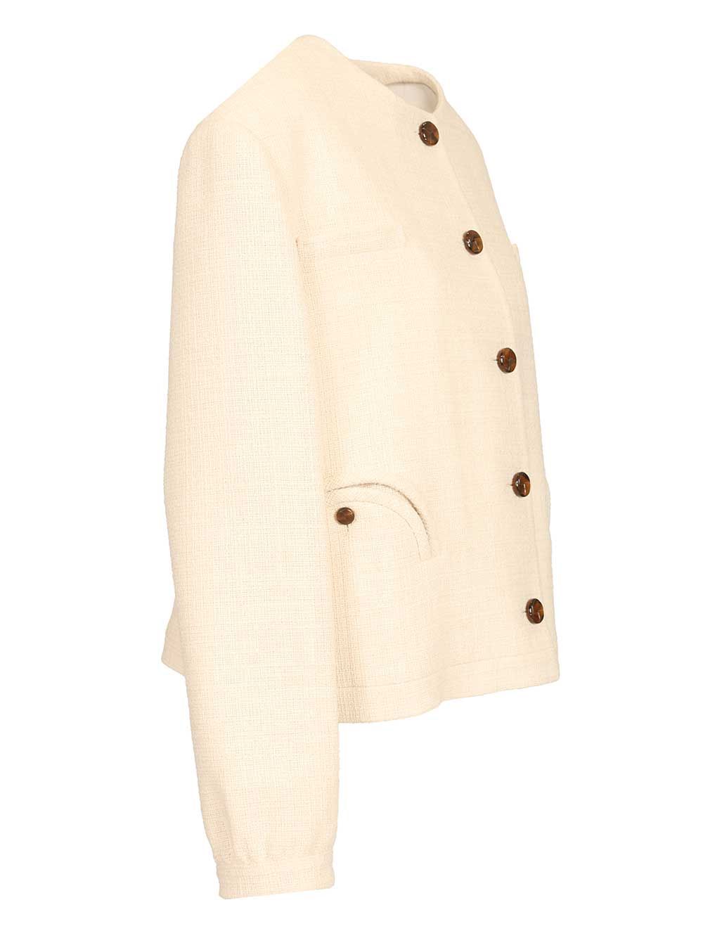 Blazé Milano Missy Gliss Bolero Jackets - White | dc48697113211d930cf75505d8ada9cd7bc9803c