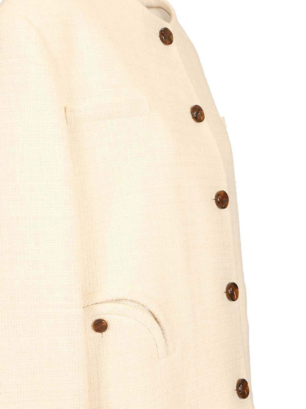 Blazé Milano Missy Gliss Bolero Jackets - White | 0e258994b033e170c8f5818dcbb19dacc37fe989