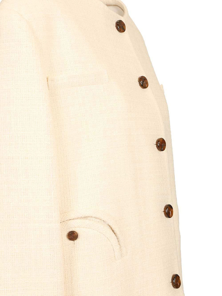 Blazé Milano Missy Gliss Bolero Jackets - White | 0e258994b033e170c8f5818dcbb19dacc37fe989