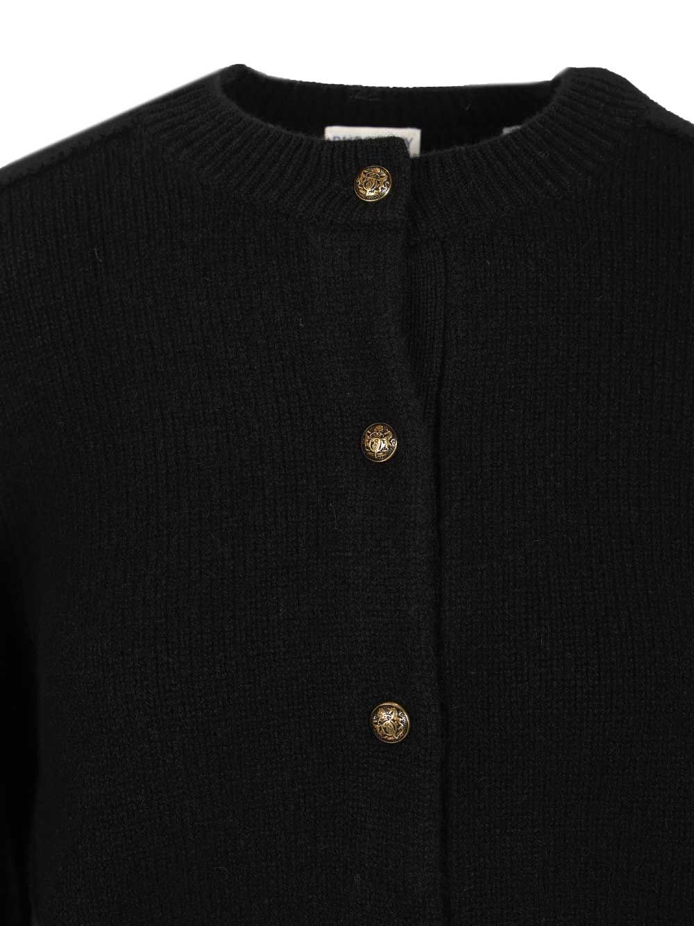 Burberry Cashmere Cardigan Knitwear - Black | 00b773403cb2b12d45d101720342e13a40f494bc