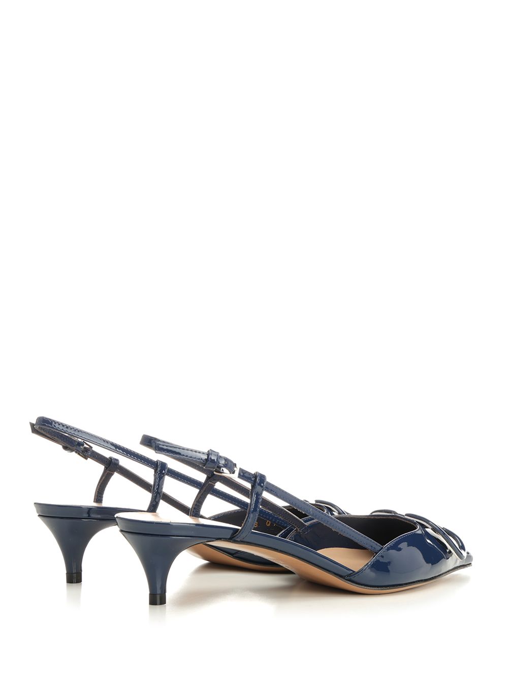Valentino Garavani Vlogo Signature Slingback Pump Pumps - Blue | 05586eb4fe003948c4abef352e02a03eeffff31a