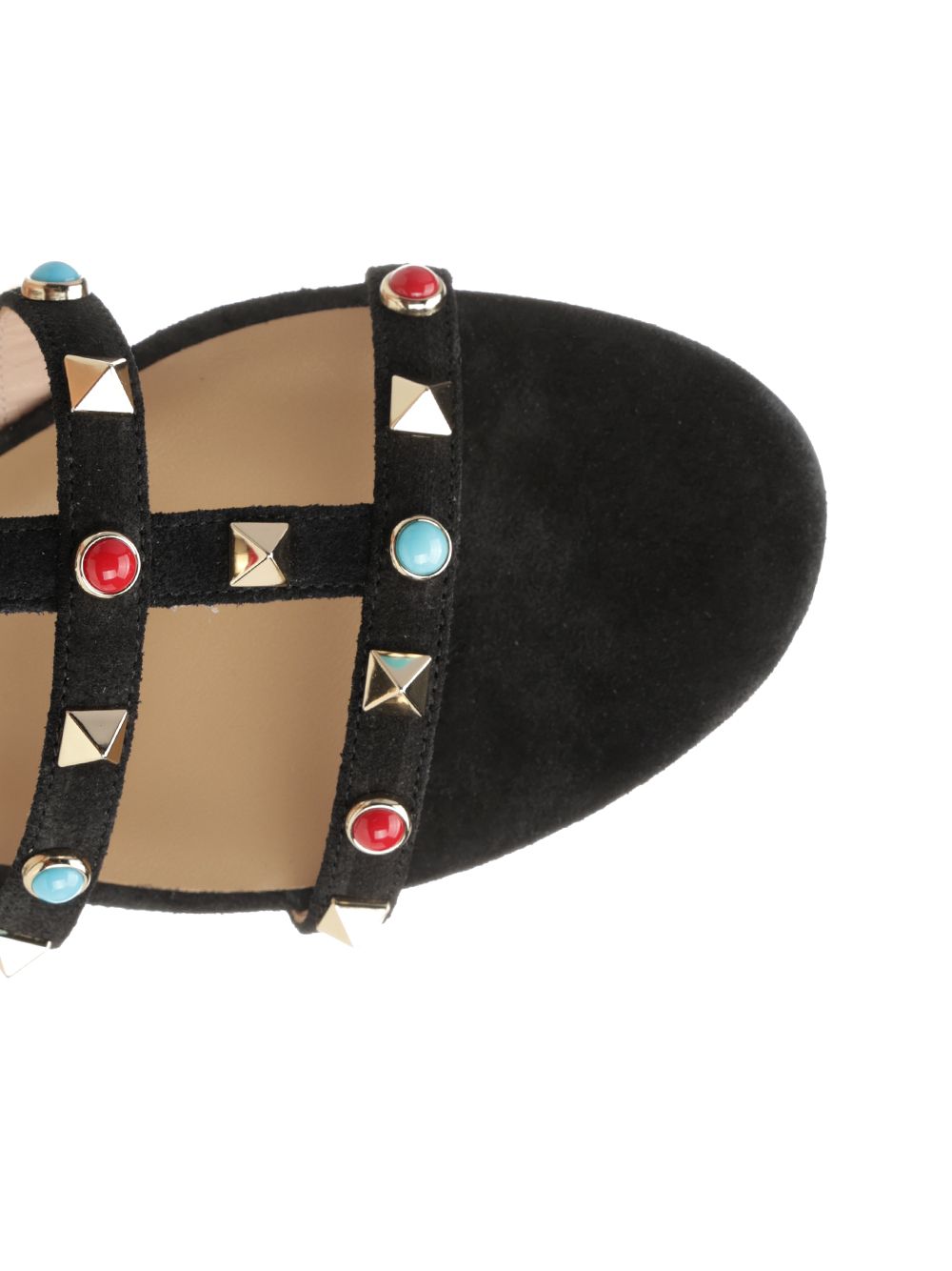 Valentino Garavani Rockstud Low Sandals Scarpe basse - Black | 1ea266c32c1521848920fe2e975db6ae16c6b1e8