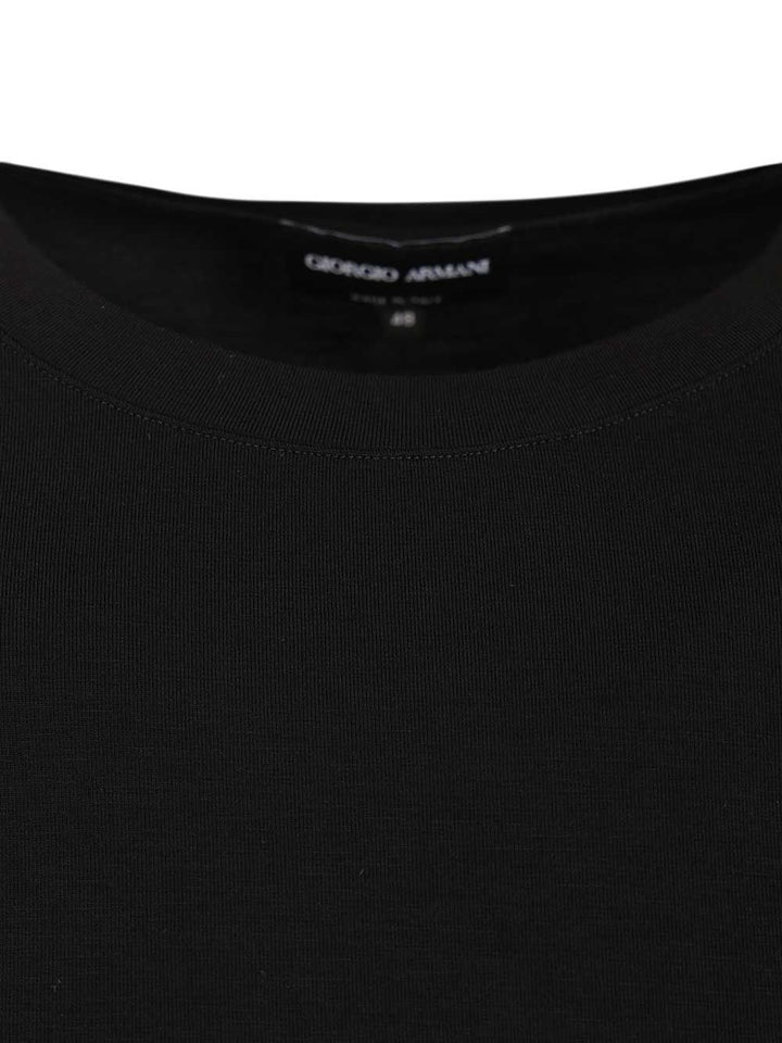 Giorgio Armani Stretch T-Shirt - Black | cfc7e04ecd5f7438dad1efe1c57c6a1f371bbfc7
