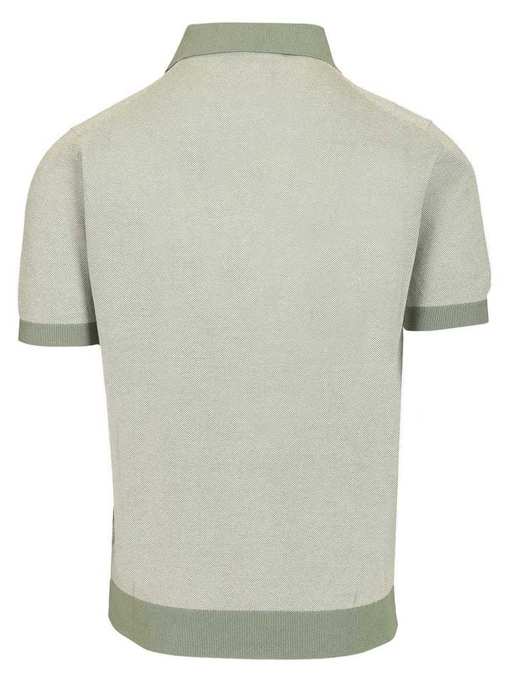 Filippo De Laurentiis Pique Polo shirt - Green | 6ed0b747446c0cfb2b6f95085247bfc41892f6b2