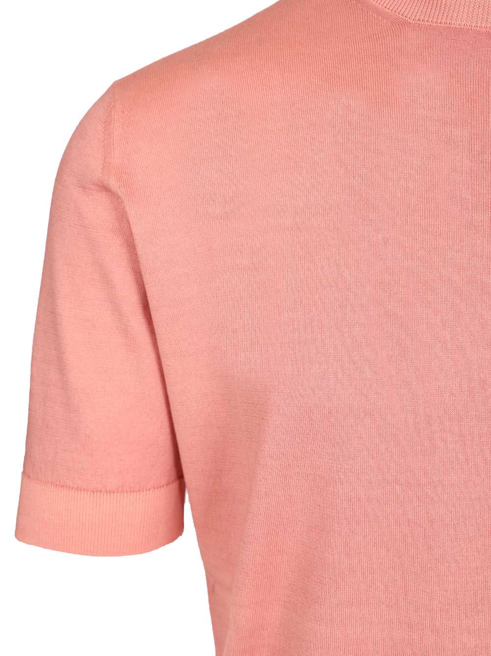 Filippo De Laurentiis Crew Neck T-Shirt - Rose | 842c147e79aef08dc31606fcff901fe2c609f5ae