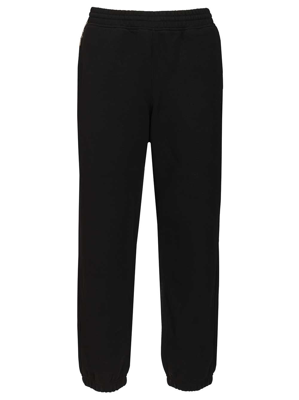 Burberry Ronnie Cotton Jogging Trousers - Black | 27502047ef18e6d4933d33c61fe2917598be1cbe