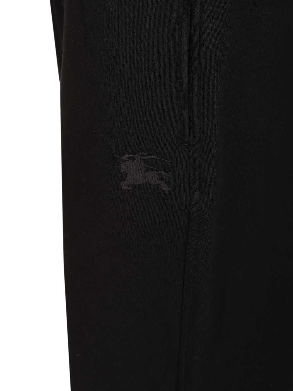 Burberry Ronnie Cotton Jogging Trousers - Black | d7e248352b1c128229d938404e3a9aca38440b02