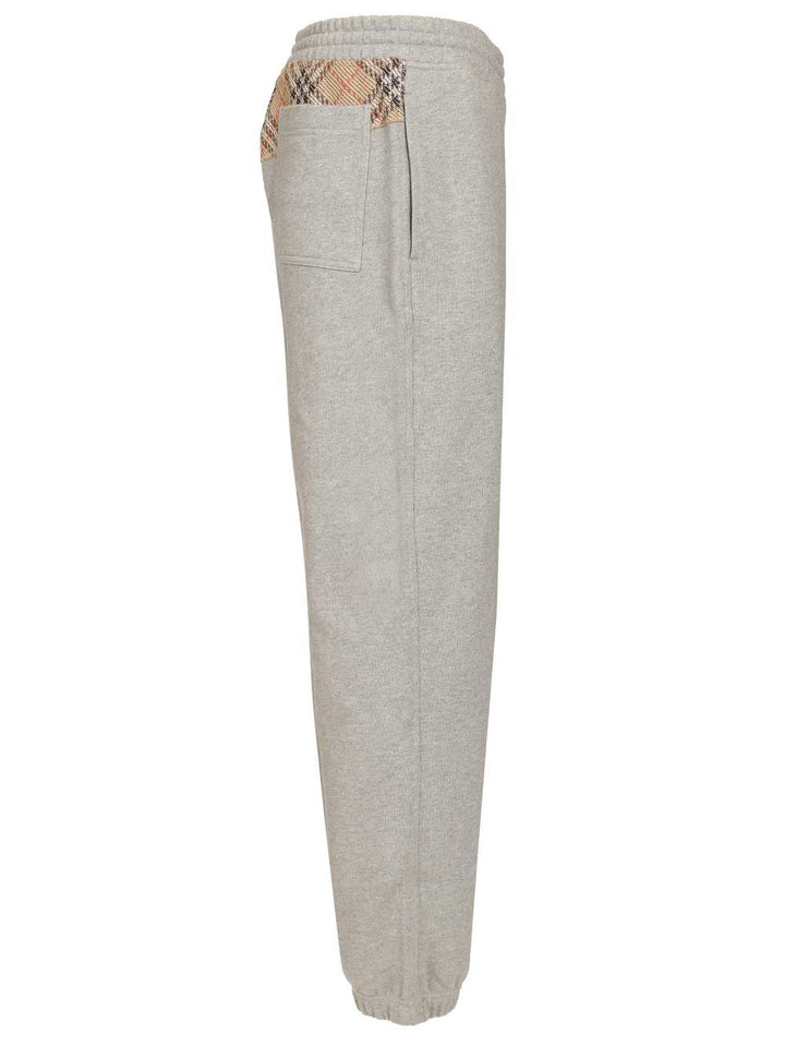 Burberry Ronnie Cotton Jogging Trousers - Grey | f14bfb070f74b12b9c3e853eff5fb457ee0b8f1d