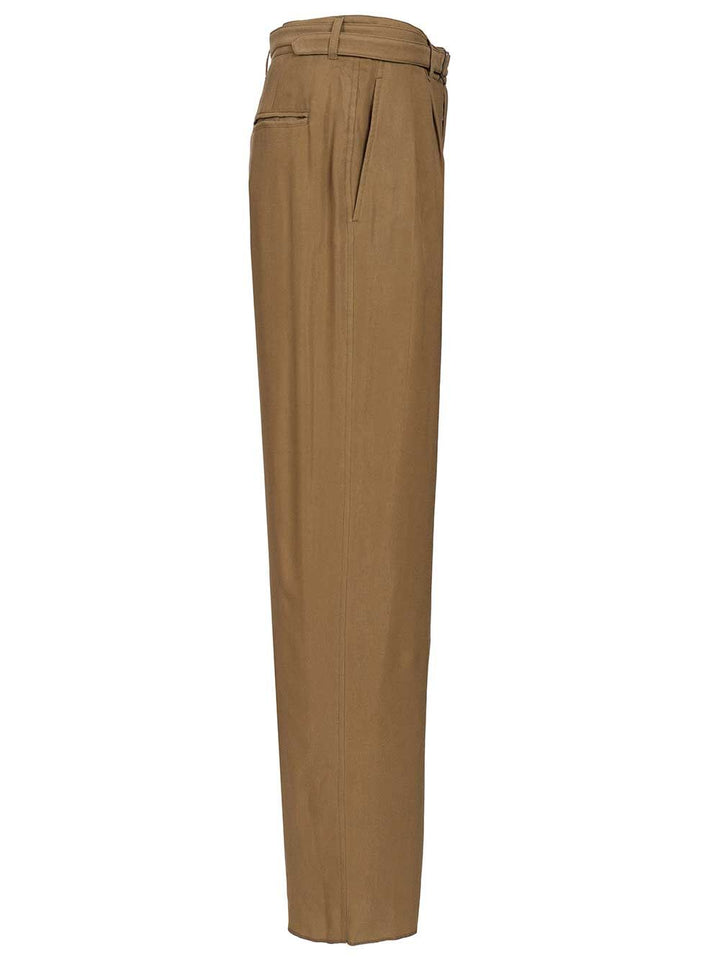 Giorgio Armani Tailored  With Pleats Trousers - Beige | 9de2492723ed20559a8f68faac33e6128ba355bb