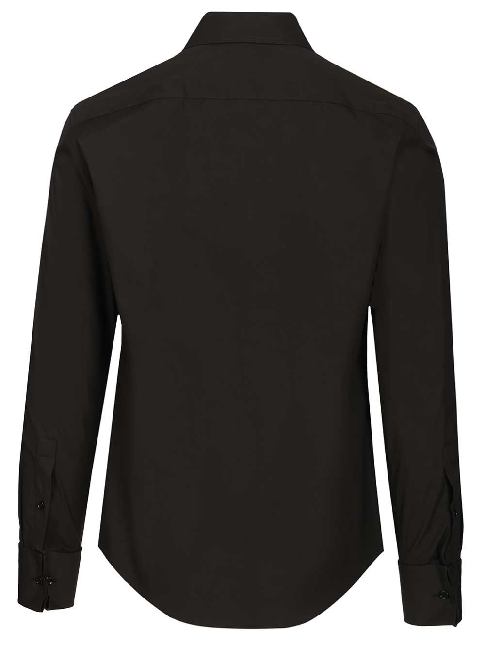 Burberry Townsend Cufflinks Shirt Shirts - Black | 23ff2cff09dce8a005c9a80e998f6f06df487342