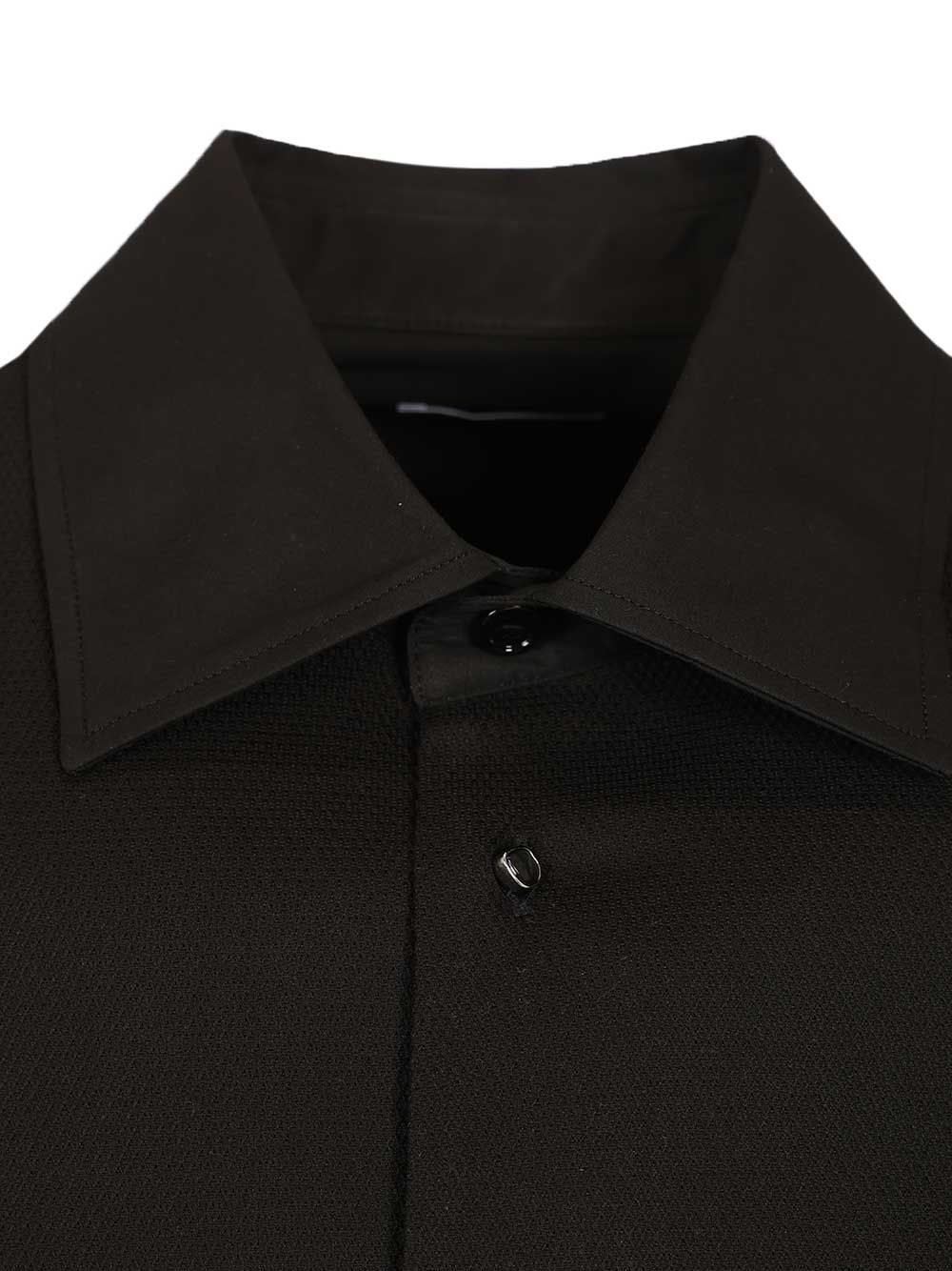 Burberry Townsend Cufflinks Shirt Shirts - Black | 53d1e13fee1c50ec21b00eec12ac913b8cf90a26