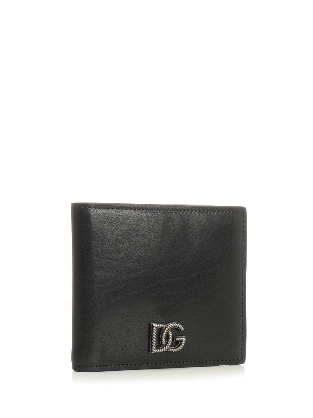 Dolce & Gabbana Tempesta Calfskin Wallet Wallets - Black | 9b4db94312157f04e1e0094b1cc8b9e7f3dc700c
