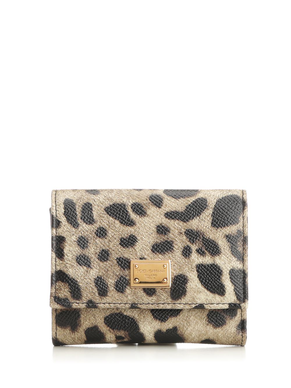Dolce & Gabbana Dauphine Calfskin Wallet Wallets - Animalier | be3bd3546c314405dc7e1147b1fb4988329980b3