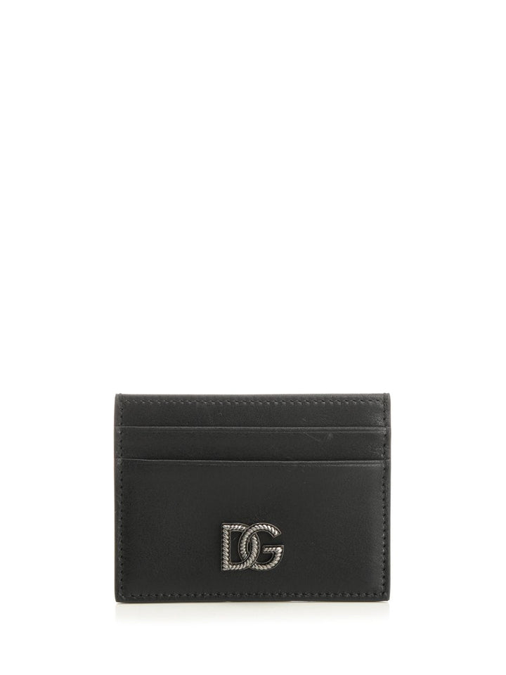 Dolce & Gabbana Calfskin Card Holder Small leather goods - Black | 7a961c540779a44a7ae3acc507cdc293dd1641d4