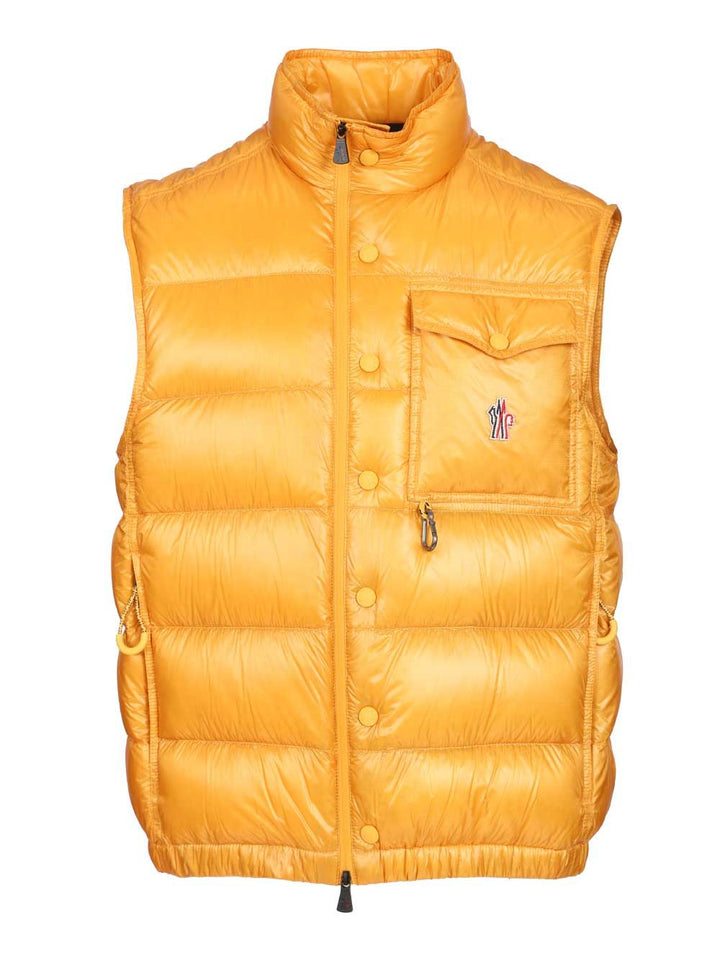 Moncler Grenoble Uychi Packable Down Vest Jackets - Yellow | 50ee625104d6d894472a5bee3735b9a56098a2b9