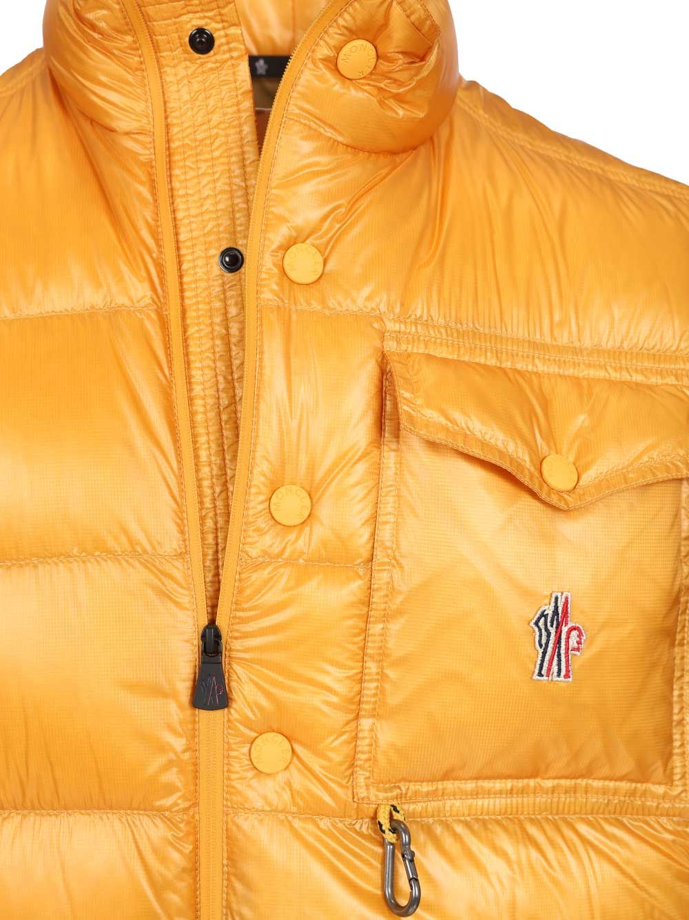 Moncler Grenoble Uychi Packable Down Vest Jackets - Yellow | a3cf4440c311bb131b87f524de000db33286d6f2