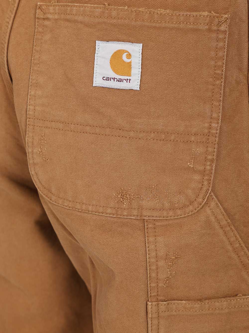Carhartt Wip Single Knee Pant Organic Cotton Trousers - Brown | a11ef171b4dd2b69d712be621e2dfd9c656a1ee4