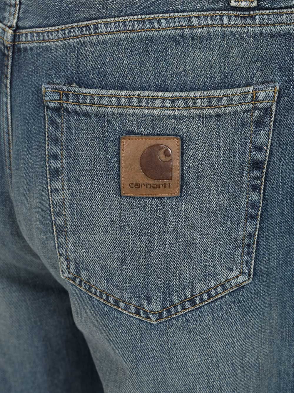 Carhartt Wip Aaron Jean Trousers - Blue | 52228cf3637896eaf5512e297a167235c926c196