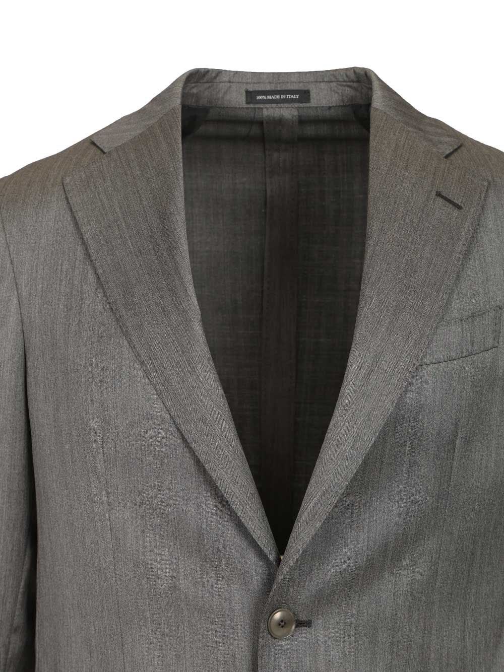 Al Duca D'Aosta Single-Breasted Suit Dresses - Grey | 03e0bc2c3d7624aa02936fc5d30792eea19542f6